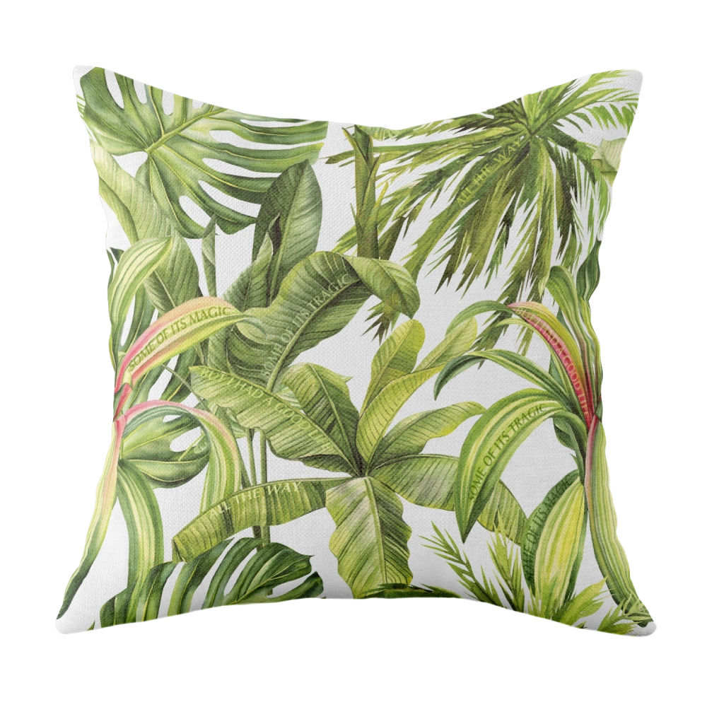 Some Of It's Magic Outdoor Pillow
